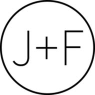 Logo J+F in cirkel
